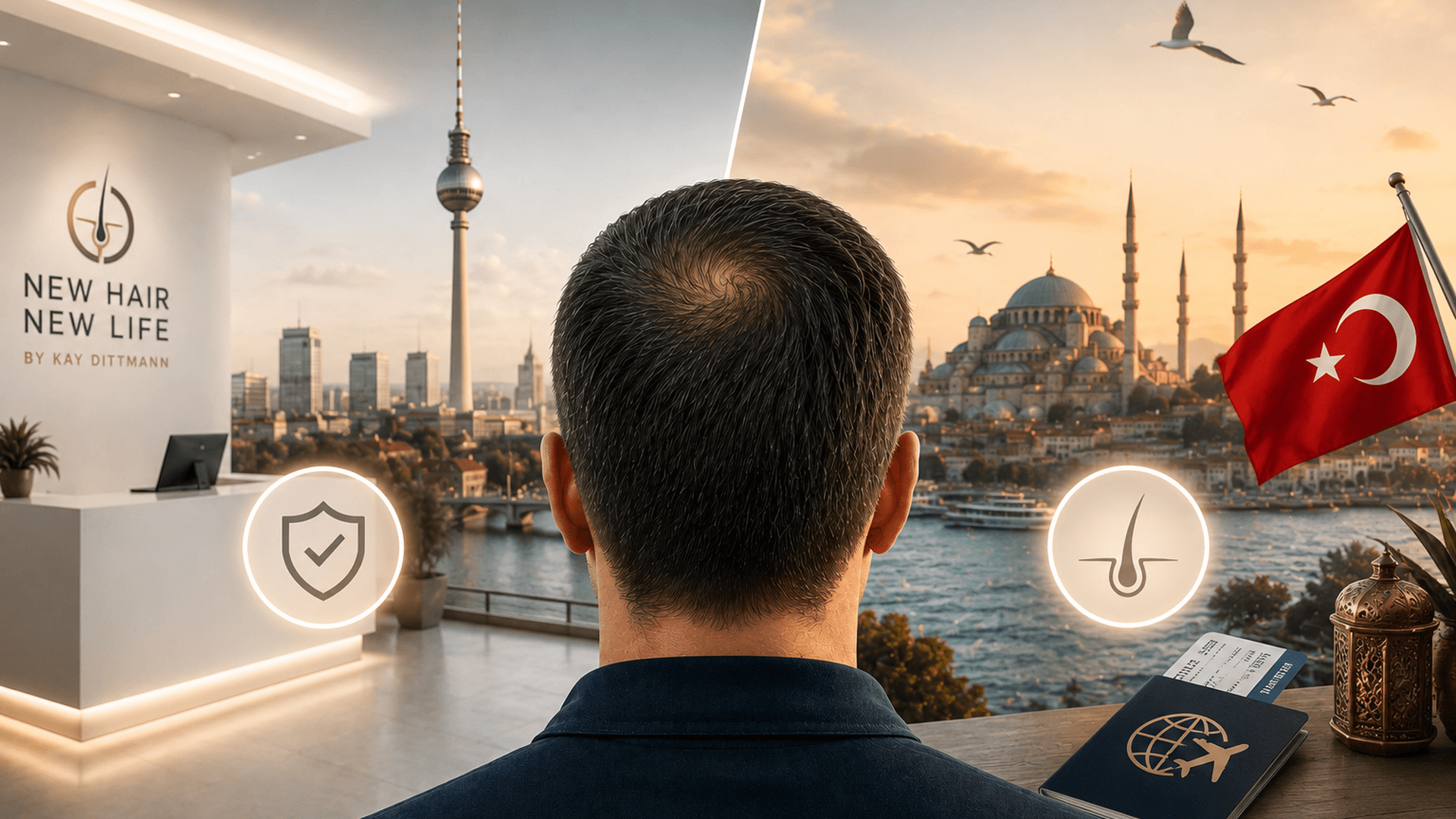 Haartransplantation Deutschland oder Türkei – Vergleich der Behandlungsmöglichkeiten